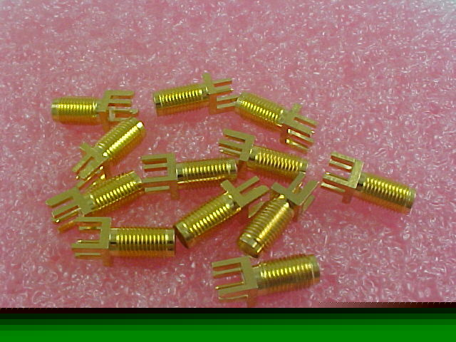 12 - rf sma edge mount pcb connectors.