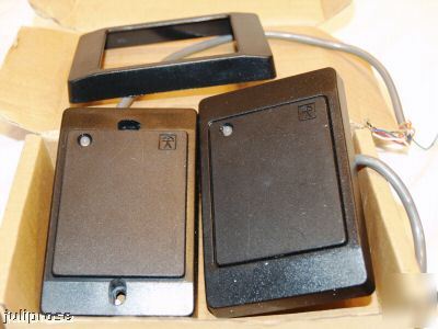 (2) motorola asr-505 wallswitch reader keyless entry