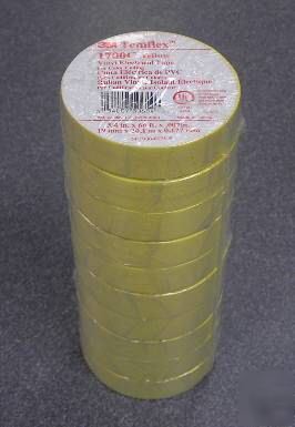 3M temflex 1700C yellow vinyl electrical tape