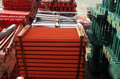 Bolt in pallet rack support bars 100PCS.