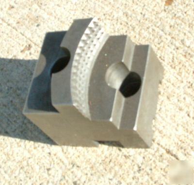 Large 3 jaw turret lathe chuck top jaws tooling nice