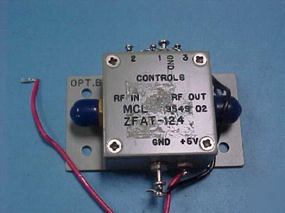 Mini-circuits zfat-124 digital step attenuator