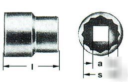 New ampco W259 12-point socket non-sparking non-magnetc