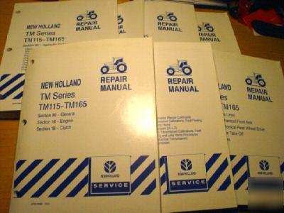 New holland TM115 TM125 TM135 TM150 TM165 repair manual