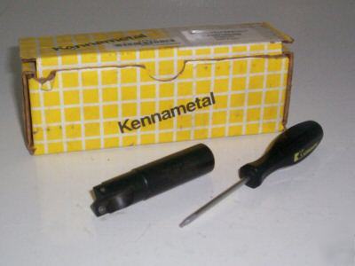 New kennametal carbide insert endmill .750 KIPR075SD260