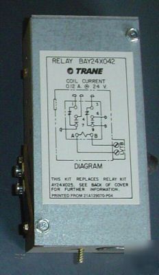 New trane BAY24X042 relay 240-0008-01 * * $ave 