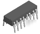 Quad 2-input multiplexer with 3-state outputs 74F257N