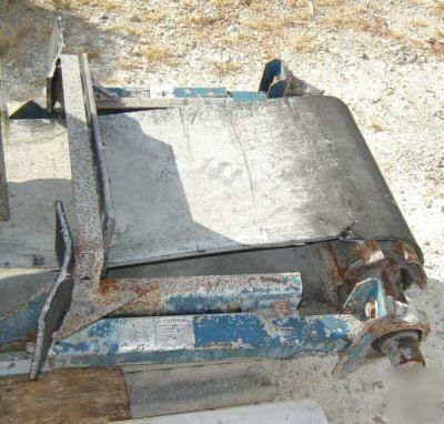 Used 18Ã¢â‚¬ÂX40Ã¢â‚¬â„¢ long v-trough belt conveyor (4881)