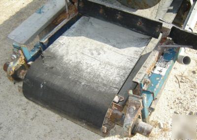 Used 18â€X40â€™ long v-trough belt conveyor (4881)