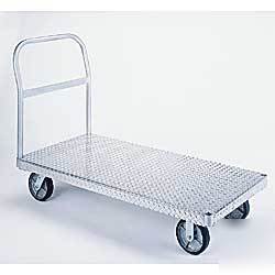 Wise 2200# aluminum platform truck stock cart 36X24